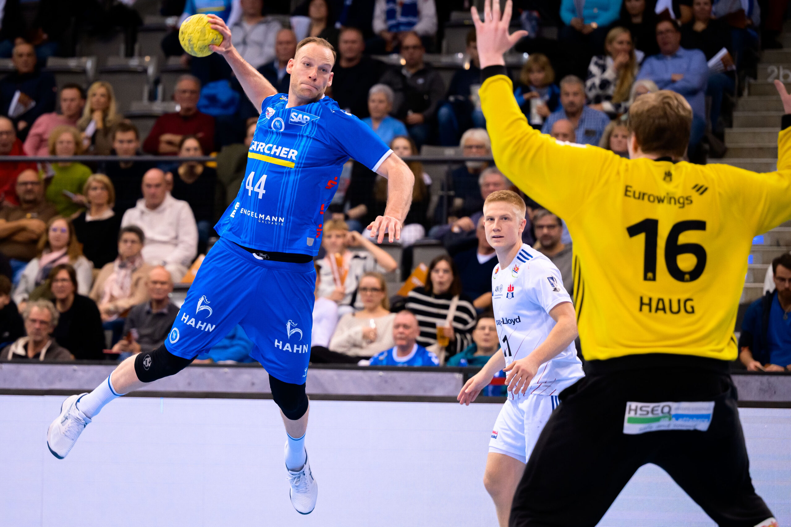 Stuttgart, 28. November 2024:
HBL - 24/25 - TVB Stuttgart - Handball SV Hamburg